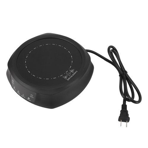 800w Electric Mini Stove Hot Plate, Portable Electric Ceramic Stove With Adjustable Power Levels Countertop Burners ElectricHot Plate For Boiling Water Making Tea And Coffee(black)
