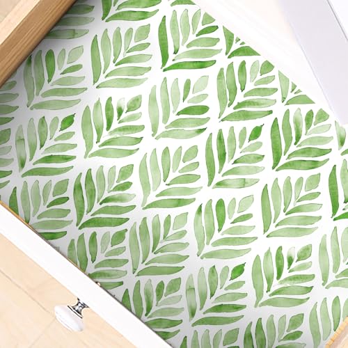 HAOKHOME Green Self-Adhesive Shelf Liner 17.3"W x 78"L
