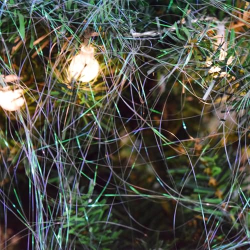 2000 Iridescent Tinsel Icicles for Christmas Tree Decoration - 19.8"