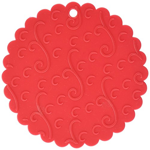 Norpro Red Silicone Jar Opener - Non-Slip Grip, 6"