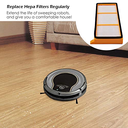 KEEPOW Replacement Filters for Shark ION Robot Vacuum - 3 Pack