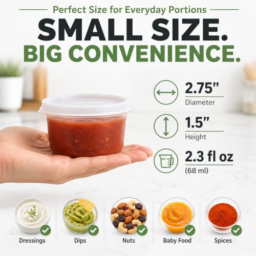Greenco 20-Piece Small Food Storage Containers Set with Lids