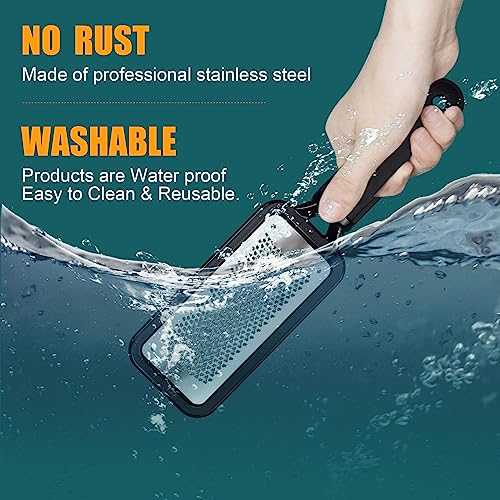 Professional Stainless Steel Foot File Callus Remover & Scrubber