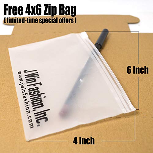 Italia-Deluxe White Eyeliner and Lip Liner Pencil #1004 with Zip Bag