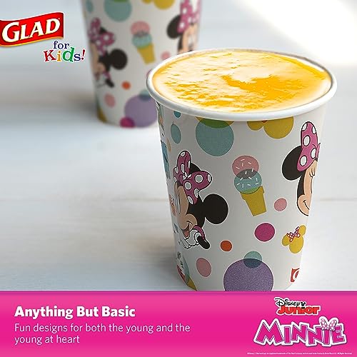 Glad for Kids Disney Mickey & Friends 9oz Disposable Paper Cups - 24 Count