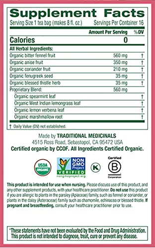 Traditional Medicinals Organic Mother's Milk Tea - 48 Bags