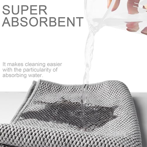 6-Pack Microfiber Barista Towels for Espresso Machines 12"x12"