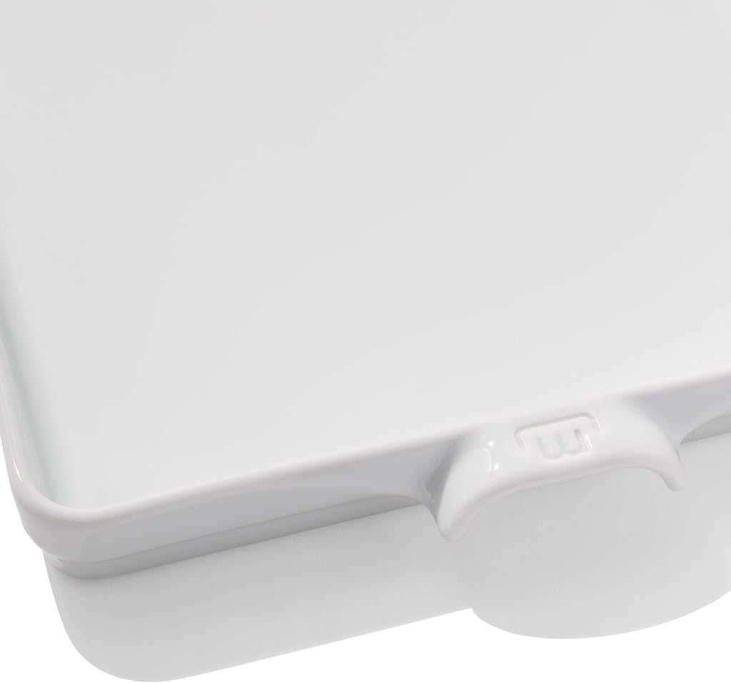 Made In Cookware - Baking Slab | Pure French Porcelain | Crafted in France | Elegant White Finish