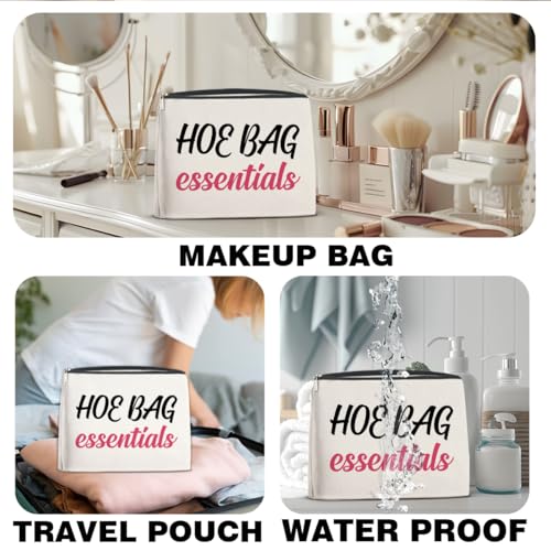Nurawo Funny Makeup Bag Cosmetic Pouch Waterproof Travel Storage