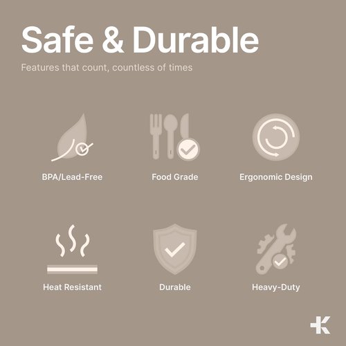 Bakken Disposable Cutlery Set 1000 Pieces Forks, Heavy Duty Plastic Silverware, BPA-Free Food-Grade Materials, Heat-Resistant, Reusable Utensils for Parties, Catering, BBQs, and Everyday Use, Clear