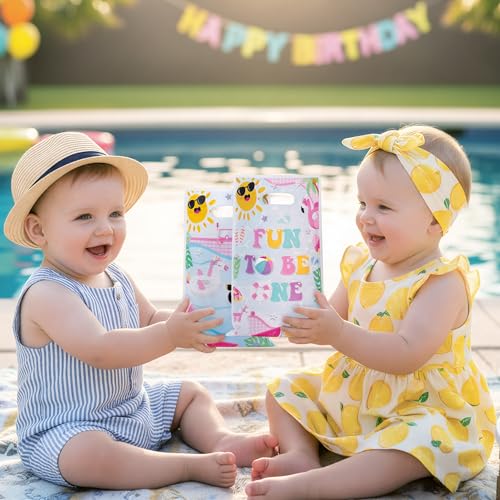 50 Pcs Summer Pool Party Favor Bags - Flamingo Goody Bags
