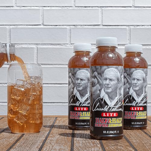 AriZona Arnold Palmer Half and Half Lite Iced Tea & Lemonade, 16 Oz (12 Pack)