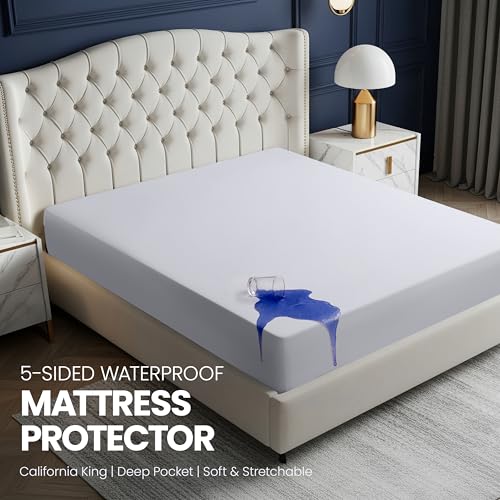 Utopia Bedding 5-Sided Waterproof Mattress Protector, California King