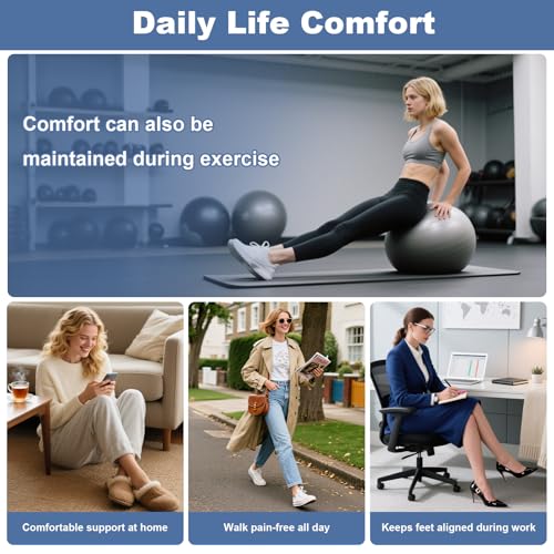 2-Pack Bunion Corrector for Women & Men | Big Toe Straightener Splint with Silicone Spacers | Relieves Hallux Valgus, Bunion Pain & Bursitis | Day & Night Use