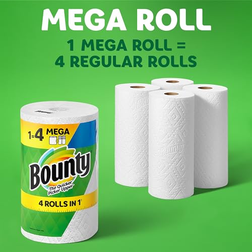 Bounty Paper Towels, Mega Roll - 2 Roll Pack