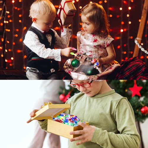 Christmas LED Finger Lights Set - 36 Pack, Fun Holiday Party Favors for Kids