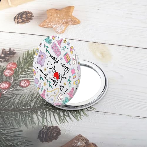 CNA Compact Makeup Mirror Certified Nursing Assistant Gift