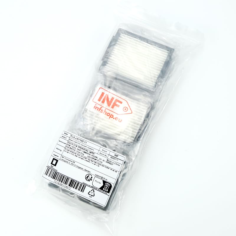 INF 3-Pack High-Efficiency Replacement Filters for iRobot Roomba i & j Series