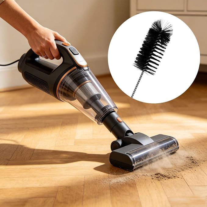2 Pack Vacuum Cleaner Brush Set for Pet Hair & Debris Removal