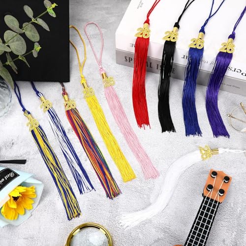 2026 Graduation Tassel with Bling Charm | Class of 2026 Cap Decor