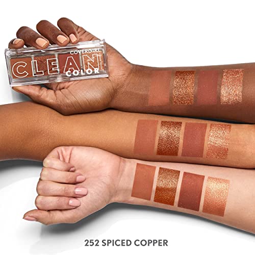 COVERGIRL Clean Fresh Eyeshadow Palette - Spiced Copper Shimmer 4g
