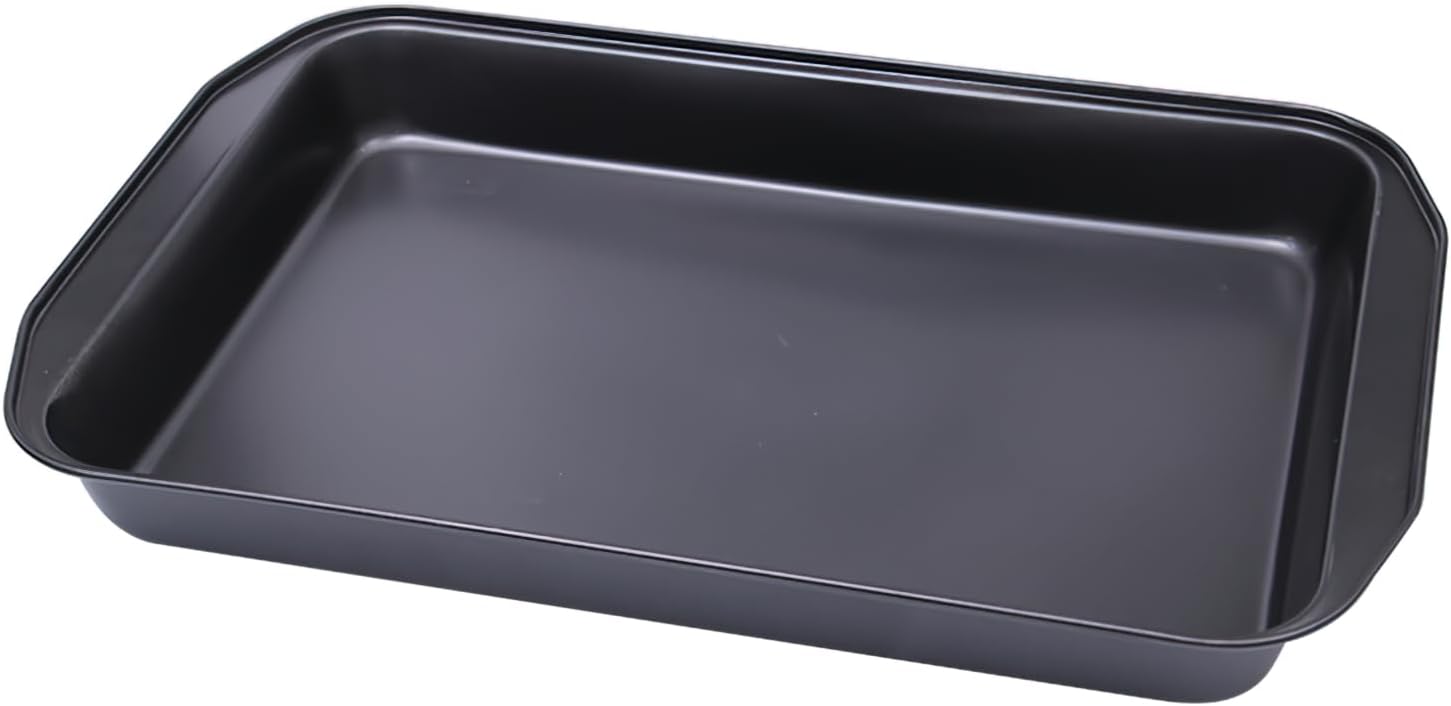 Skiennix Large Rectangular Baking Pan - Non-Stick Carbon Steel Cake Mold | 17 Inches