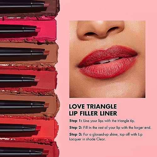 e.l.f. Love Triangle Lip Filler Liner - 2-in-1 Mauve Lip Pencil