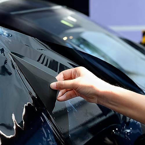 FOSHIO Black Squeegee Tool Set for Window Tinting & Vinyl Wrapping
