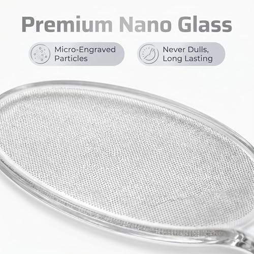 Jrotiro Nano Glass Callus Remover & 8-Shaped Foot File Pedicure Tool