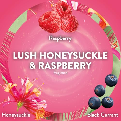 Air Wick Plug-In Scented Oil Refills - Lush Honeysuckle & Raspberry, 6 Count