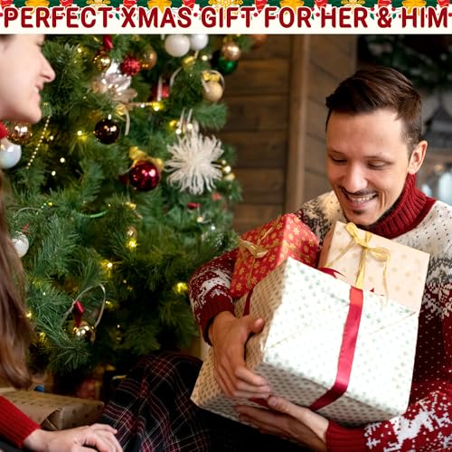 Plus Size Christmas Chef Bib Aprons - Funny Holiday Kitchen Gift for Women Men