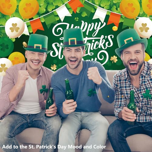 St. Patrick's Day Banner - Happy Holidays Backdrop 71x43in