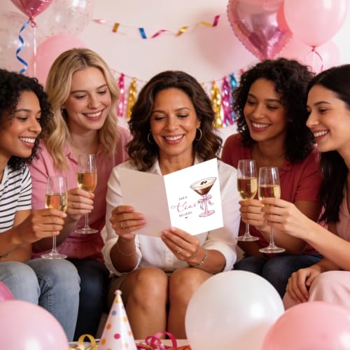 Funny Birthday Card for Women - Just a Tini Bit Older (AM-457)