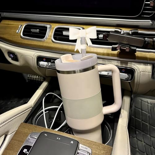 Bow Straw Cover for Stanley 40 & 30 Oz Cups - Silicone Topper