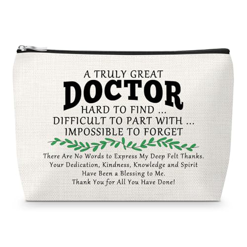 Doctor Appreciation Makeup Bag - Medical Student Graduation & Thank You Gift