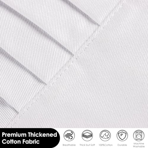 Adjustable Cotton Chef Hat for Men & Women - Kitchen Cooking Cap