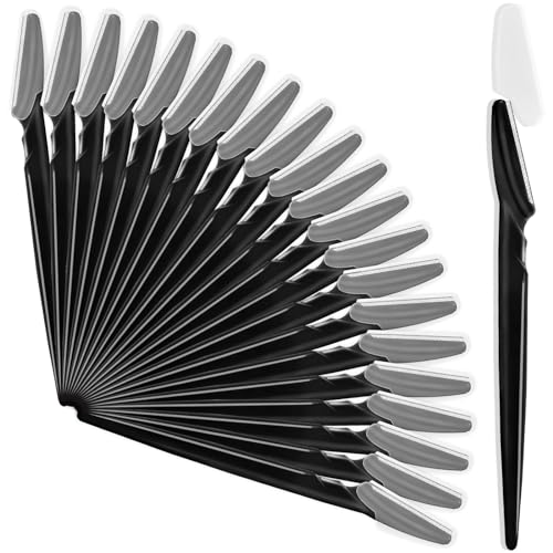 HFATMOS 21 Pcs Eyebrow Razors and Face Dermaplaning Tools with Covers
