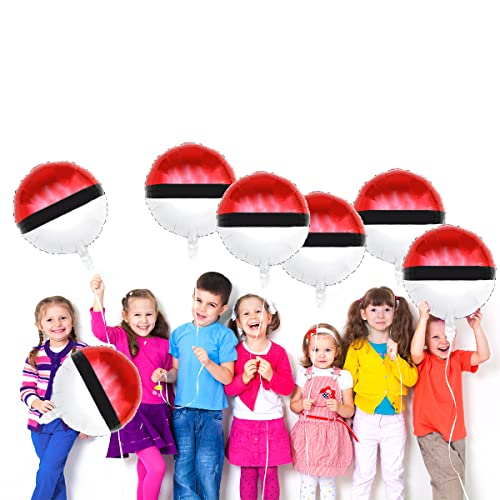 12pcs Cartoon Game Foil Balloons for Birthday Decorations
