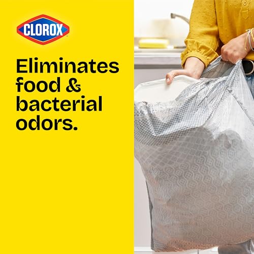 Glad ForceFlex MaxStrength Tall Kitchen Trash Bags, 13 Gallon, Mountain Air, 34 Ct