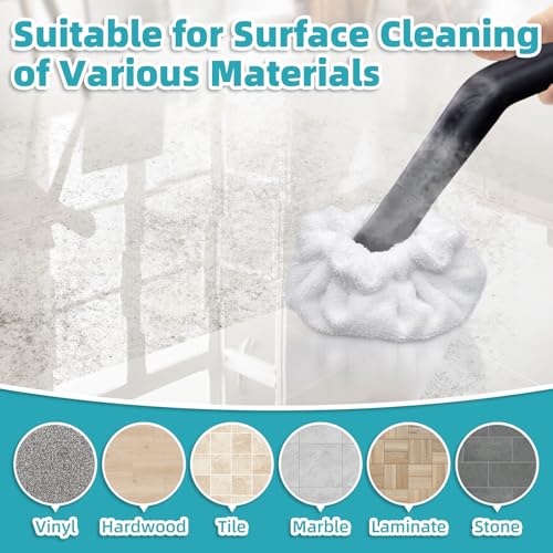 LOVECO Triangle Microfiber Steam Cleaner Bonnets - 5 Pack (Original)