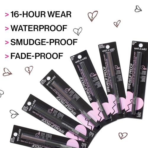 wet n wild Waterproof Liquid Eyeliner and Silk Finish Lipstick Set