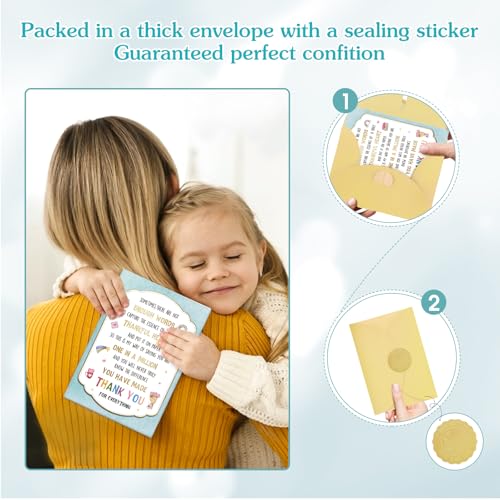 FLYAB Thank You Card 5.5"x8" with Envelope - One in a Million