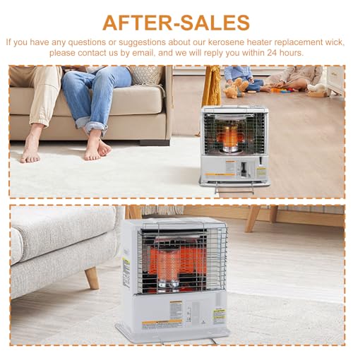 AW4E Kerosene Heater Replacement Wick for Sengoku, KeroHeat & Heatmate