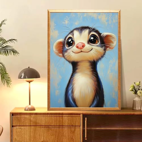 NAIMOER 5D Diamond Painting Kit for Adults - Full Drill DIY Art 12x16 inch