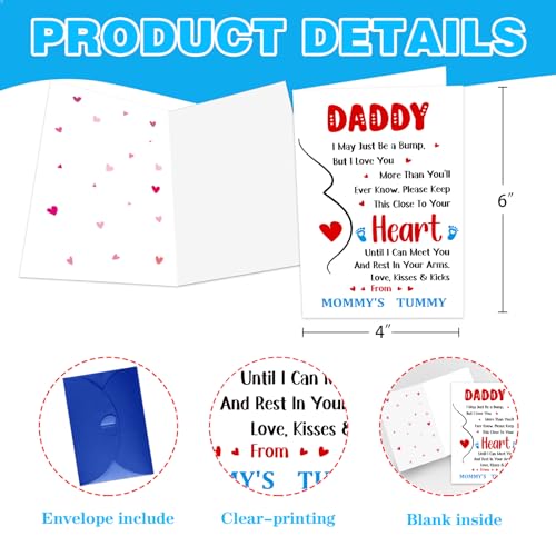 Funny Father's Day Card for New Dads - 1st Father's Day Gift
