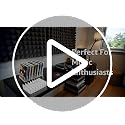 Acrylic CD Storage Rack - Holds 14 Standard CD Cases
