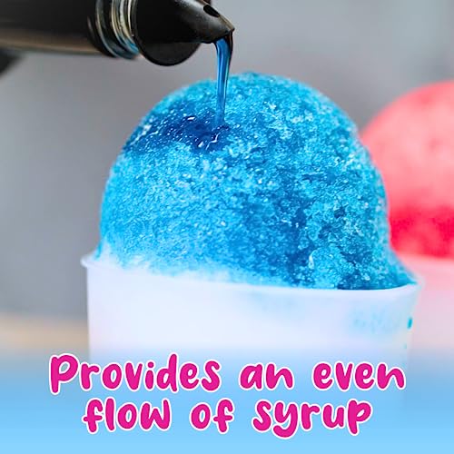 Hawaiian Shaved Ice Syrup Pourers - 3 Pack Professional Pour Spouts