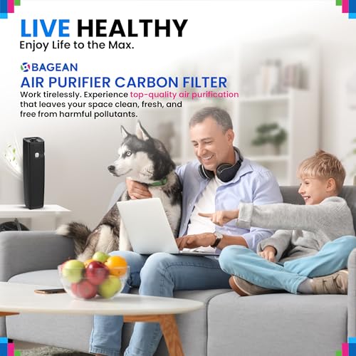 Bagean Carbon Pre Filter AER1 - 4 Pack for Holmes Air Purifiers