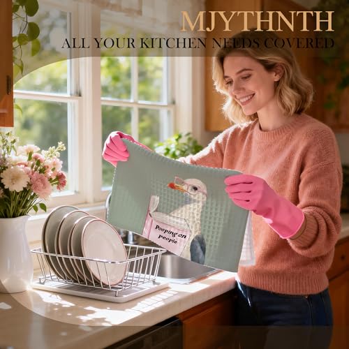 Funny Seagull Decorative Hand Towels – 16x24 Inches, Unique Gifts