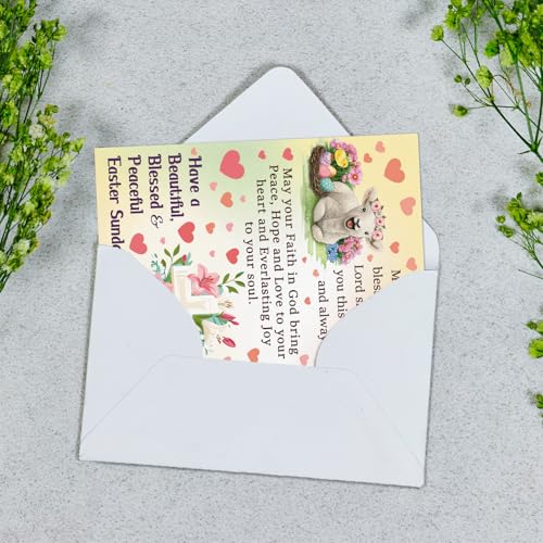 Christian Easter Blessings Card for Family & Friends - FANCYLUCKY